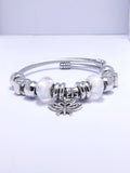 Silver Butterfly Charm Bracelet