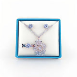 Rose Gold Shooting Star 3 Piece Jewellery Set