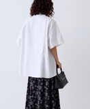 Black Floral Print Midi Skirt for Women | Elegant A-Line Flowy Design | Versatile Casual Dressy Bottom