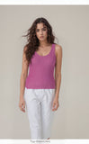 Pink Knit Vest Top
