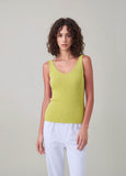 Lime Knit Vest Top