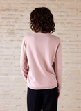 Pink Floral Design Soft Touch Jumper