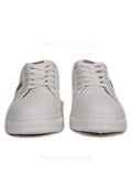 Rose Gold Glitter Stripe Detail Lace Up Trainers