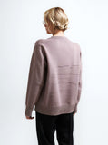 Women's Button-Down Knit Cardigan - Casual Sweater with Pockets