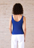 Royal Blue Knit Vest Top