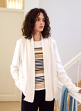 White Stripe Twinset Jumper