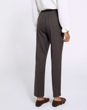 Beige Elasticated Waist Soft Touch Trouser