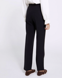 Black Comfortable Elasticated Trouser