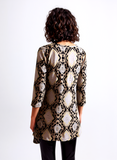 Beige Pattern Top