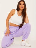 Lilac Oversized Joggers