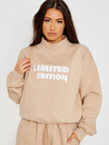 Stone Embroidered Limited Edition Fleece Co-ord Set