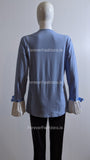 Baby Blue Pearl Design Top