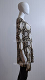 Beige Pattern Top
