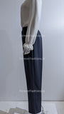 Navy Elasticated Waist Soft Touch Trouser
