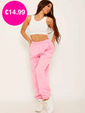 Pink Oversized Joggers