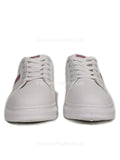Rose Gold Glitter Stripe Detail Lace Up Trainers